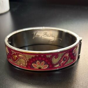 Vera Bradley Pink and Silver Bracelet